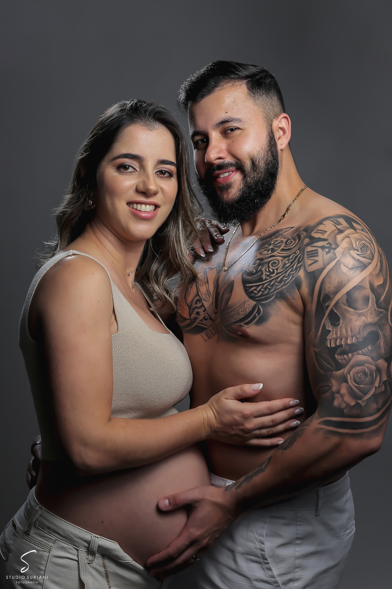 Tatuagem legar de pai em fotos em estúdio 