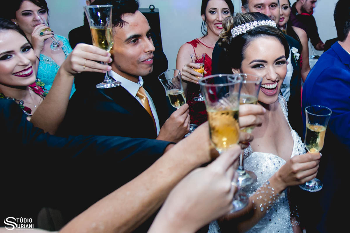 brinde no casamento