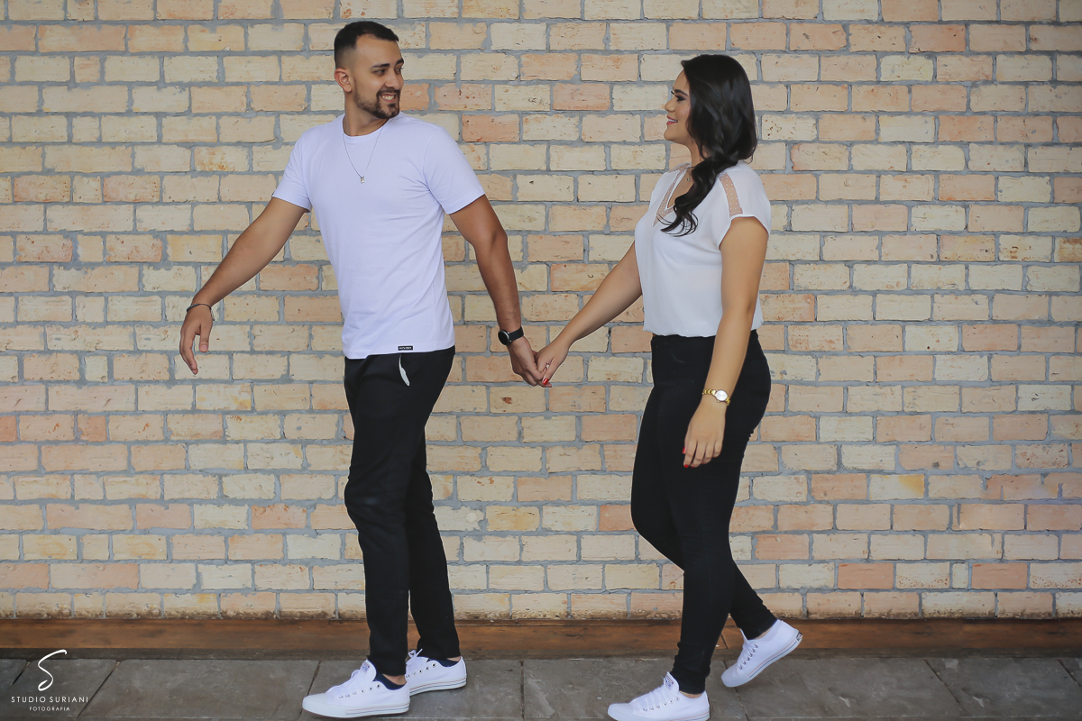 Tijolinho em parece casa casal 