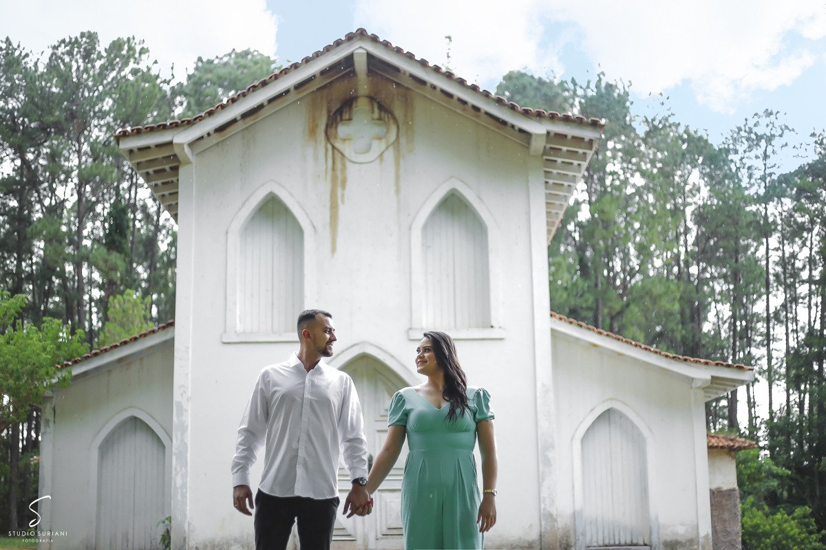 Igreja na floresta do lobo em Uberlandia 