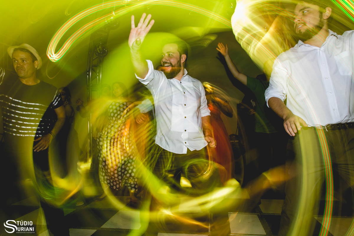 efeitos nas fotos de pista de dança