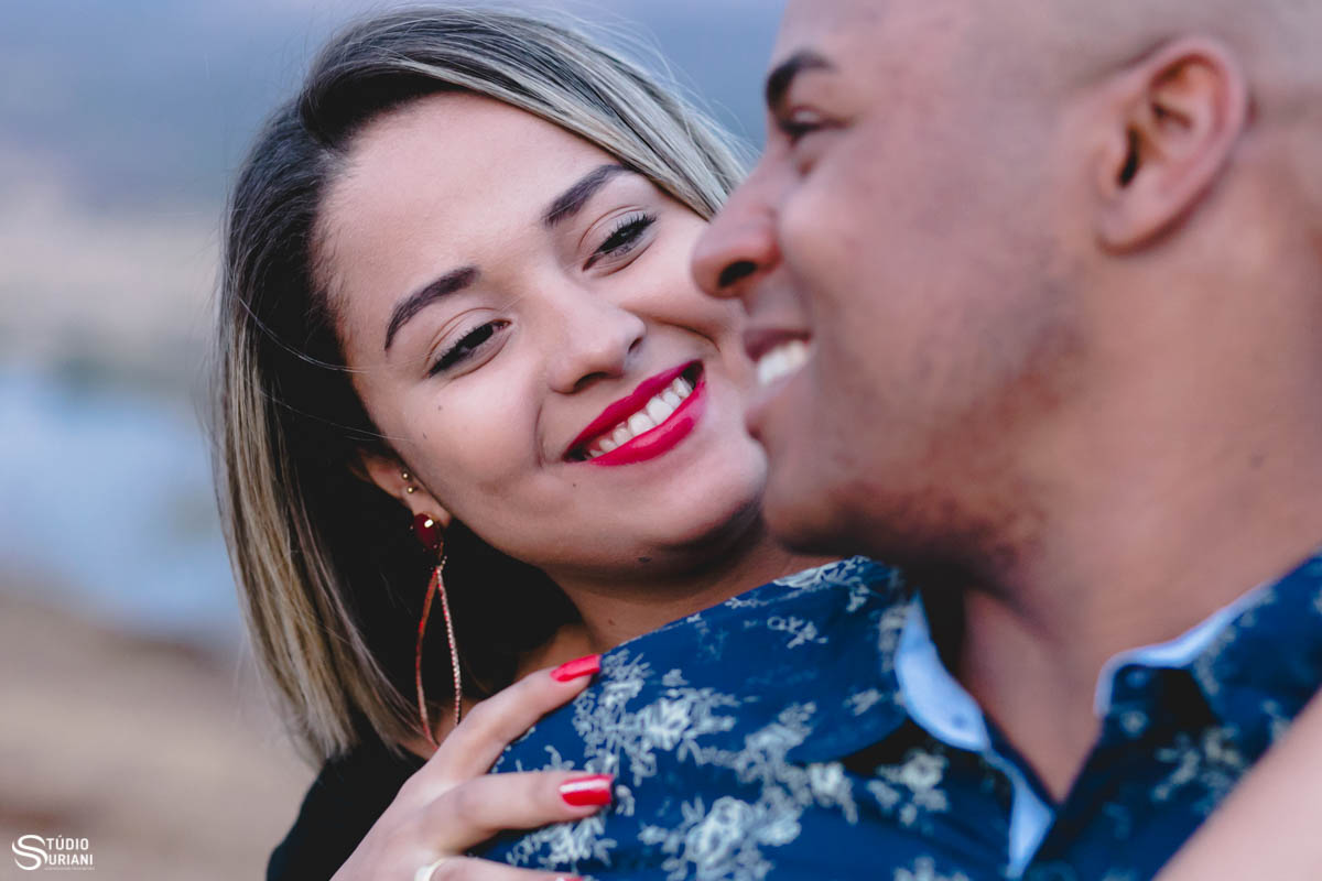 sorriso verdadeiro no ensaio de