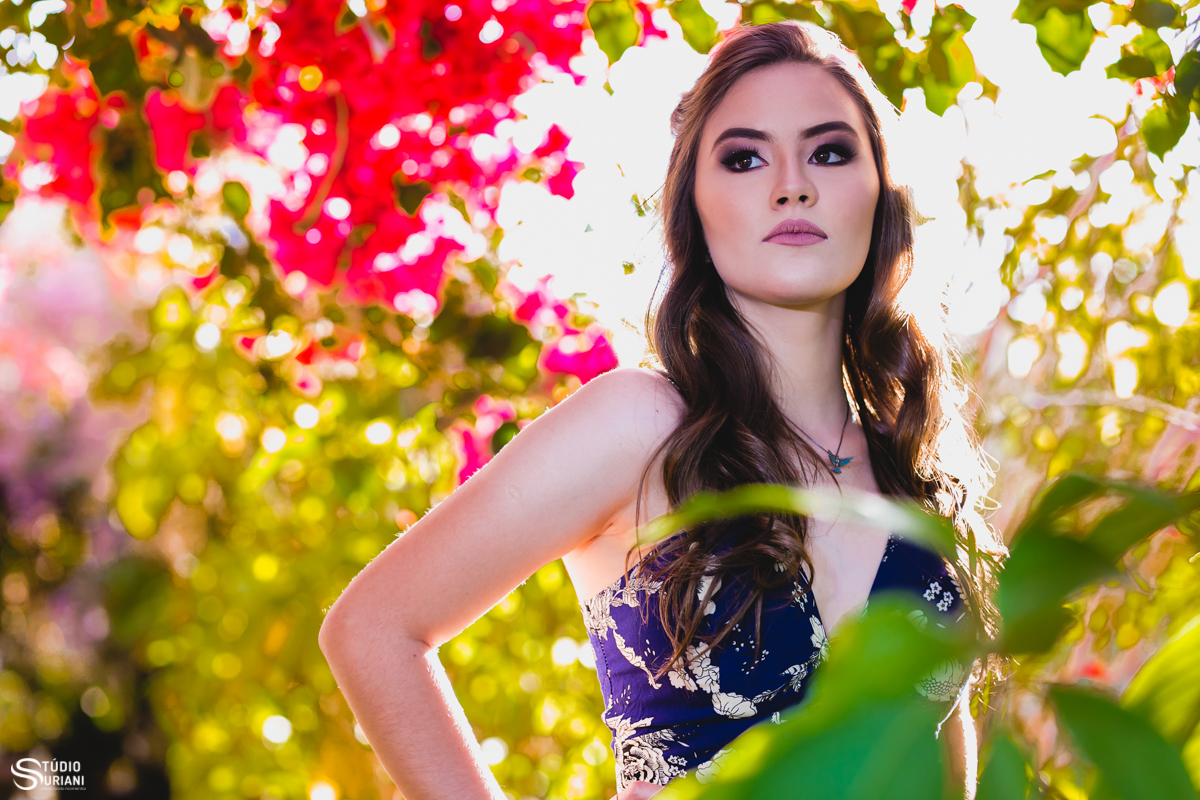 lindo jardim para ser fotografada