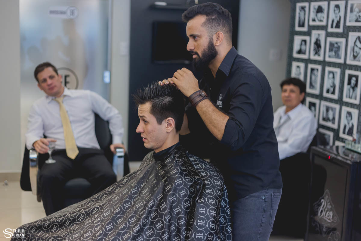 Dia de noivo, barbearia em Uberlândia 