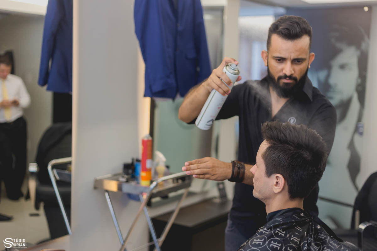 Tipos de penteados para noivo 