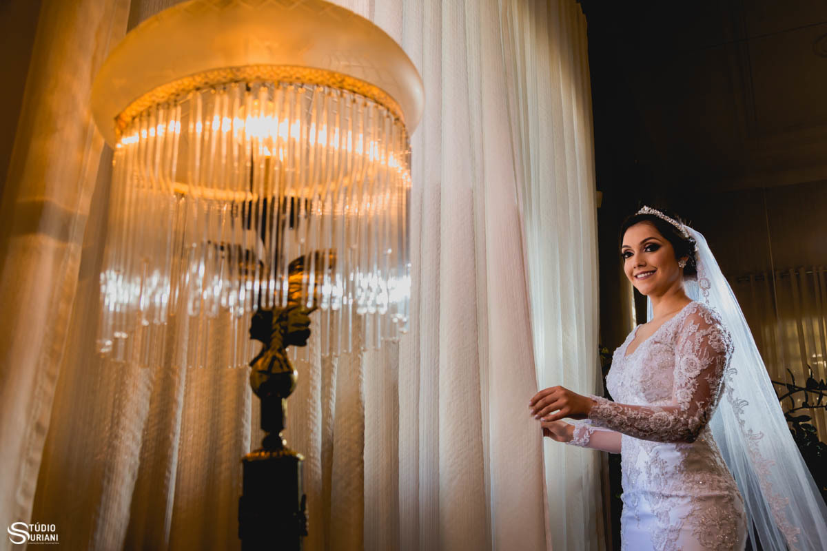 Vestido de noiva de casamento 