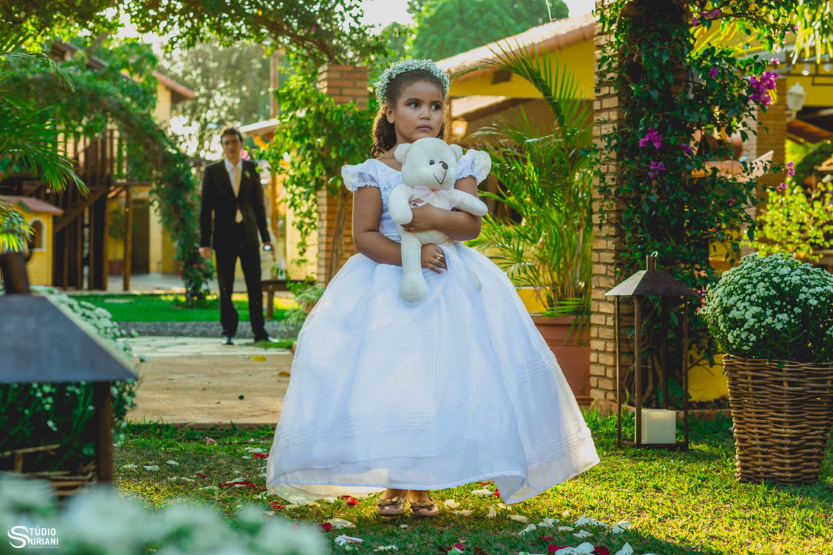 entrada de dama com ursinho 