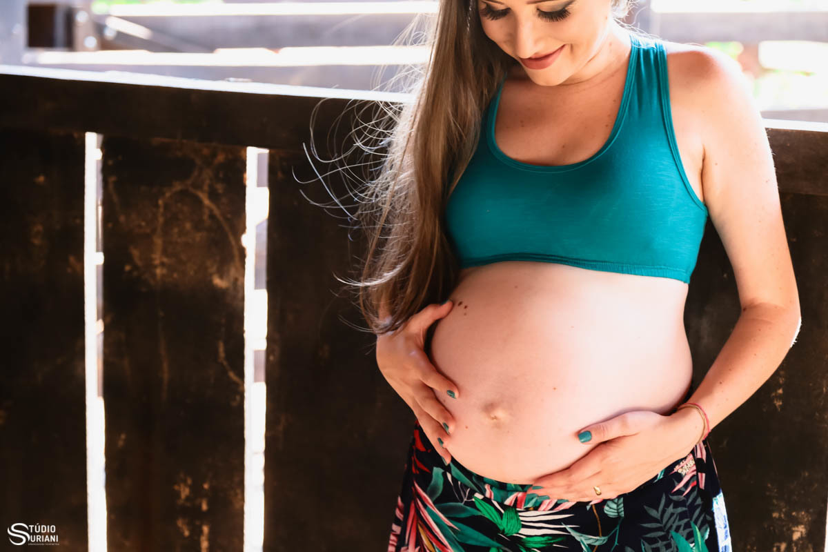 Foto de gestação 