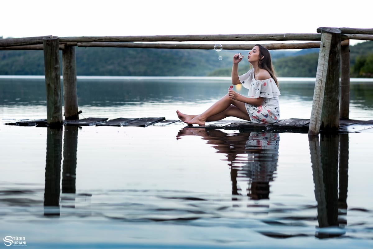 Fotos com bolha de sabão em Uberlândia 