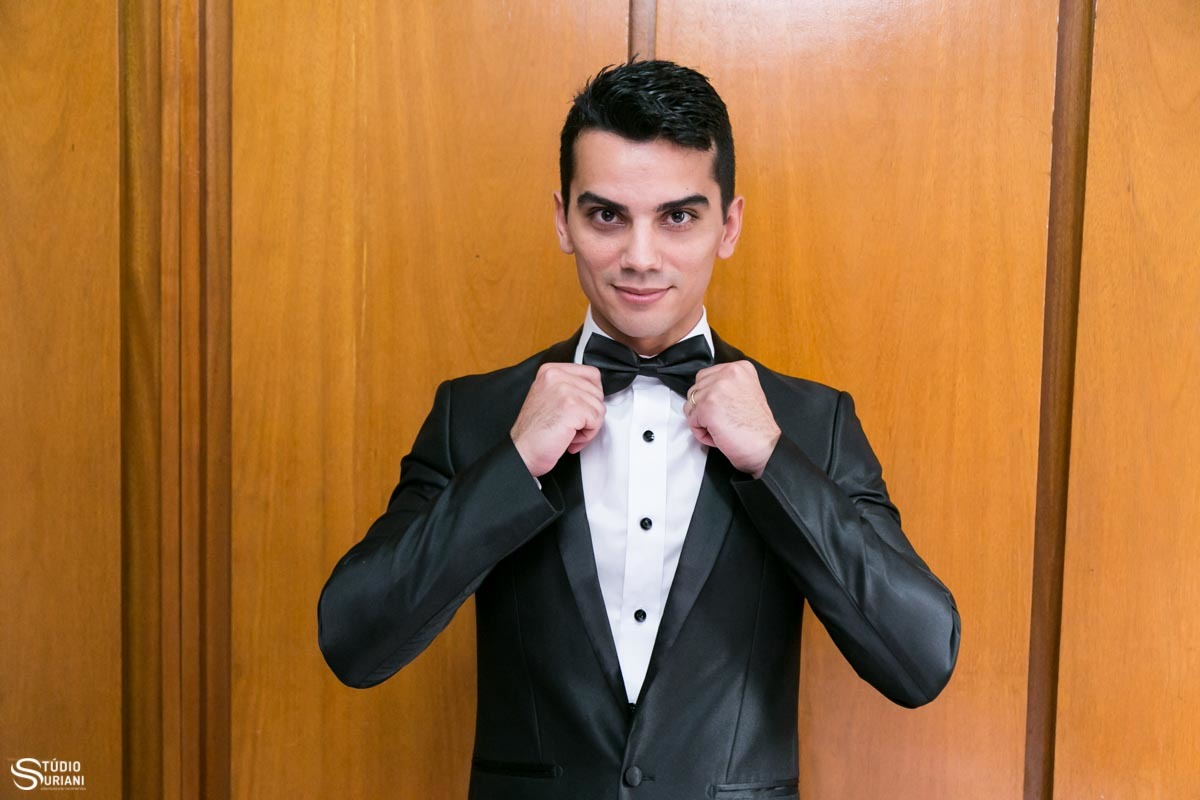 gravata borboleta para noivo