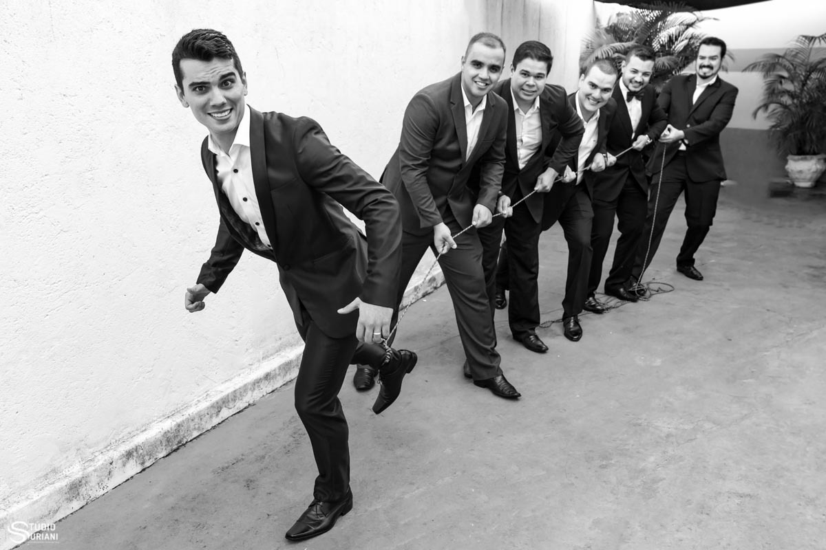 making of de noivo com amigos