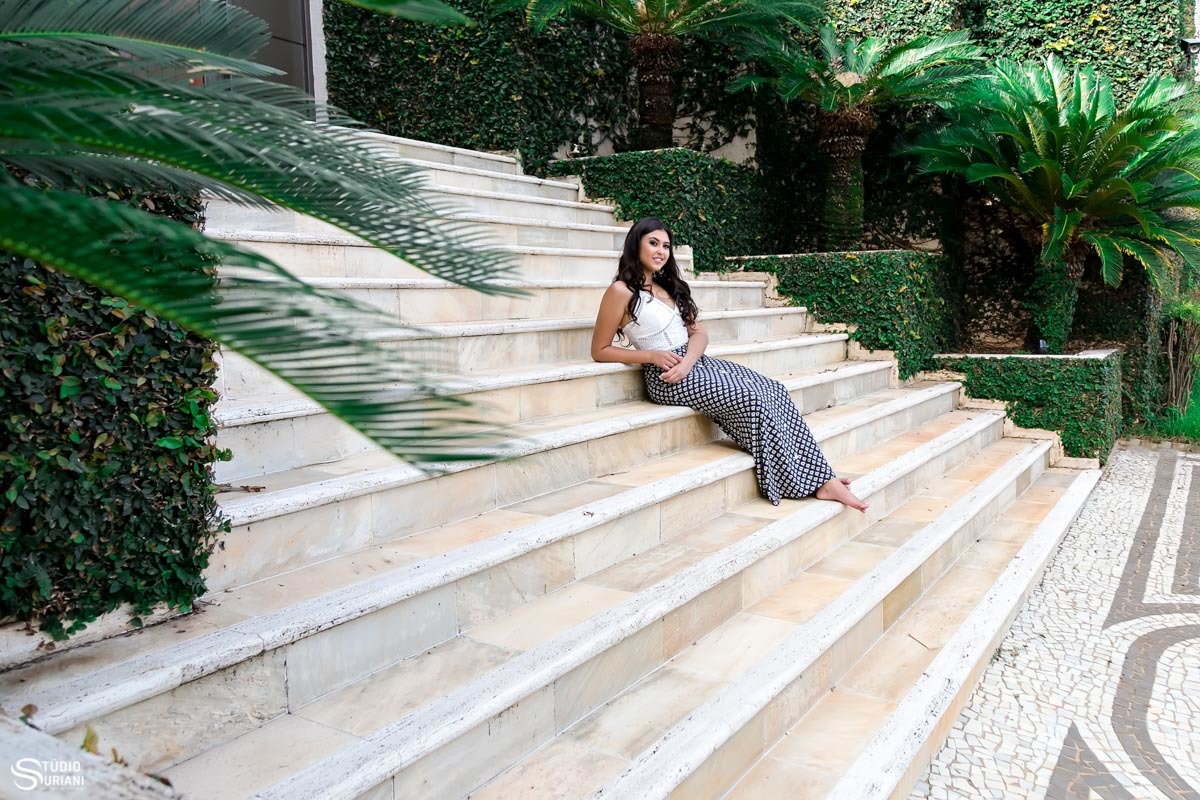 ensaio fotográfico debutante