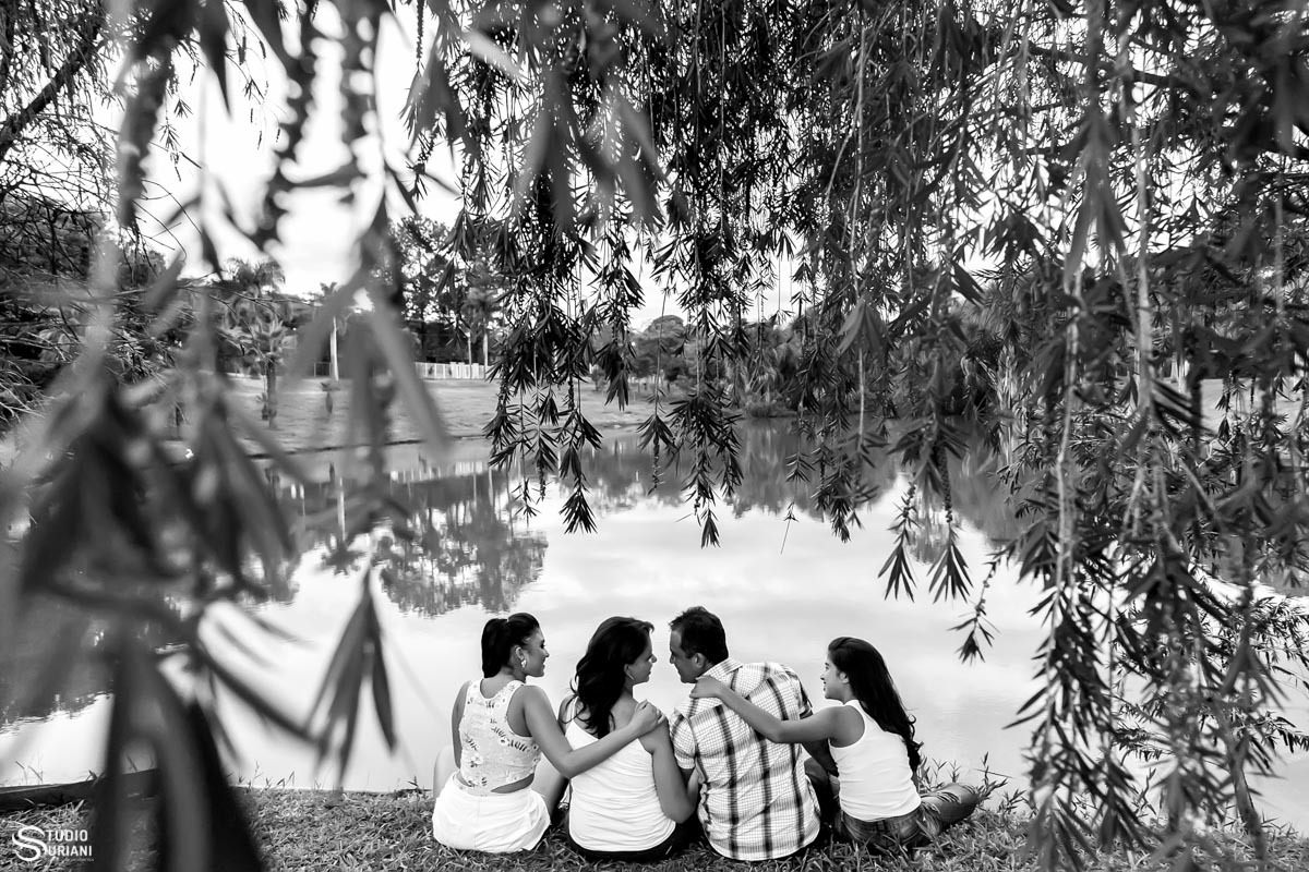 Fotografia de família em ensaio fotográfico de 15 anos 