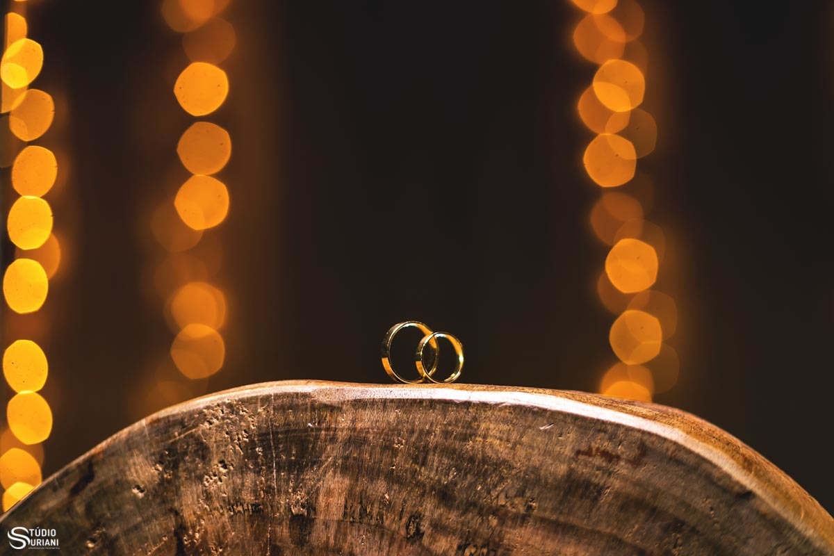 Alianças de noivado que se tornara de casamento em Canápolis - MG compradas em Uberlândia - MG