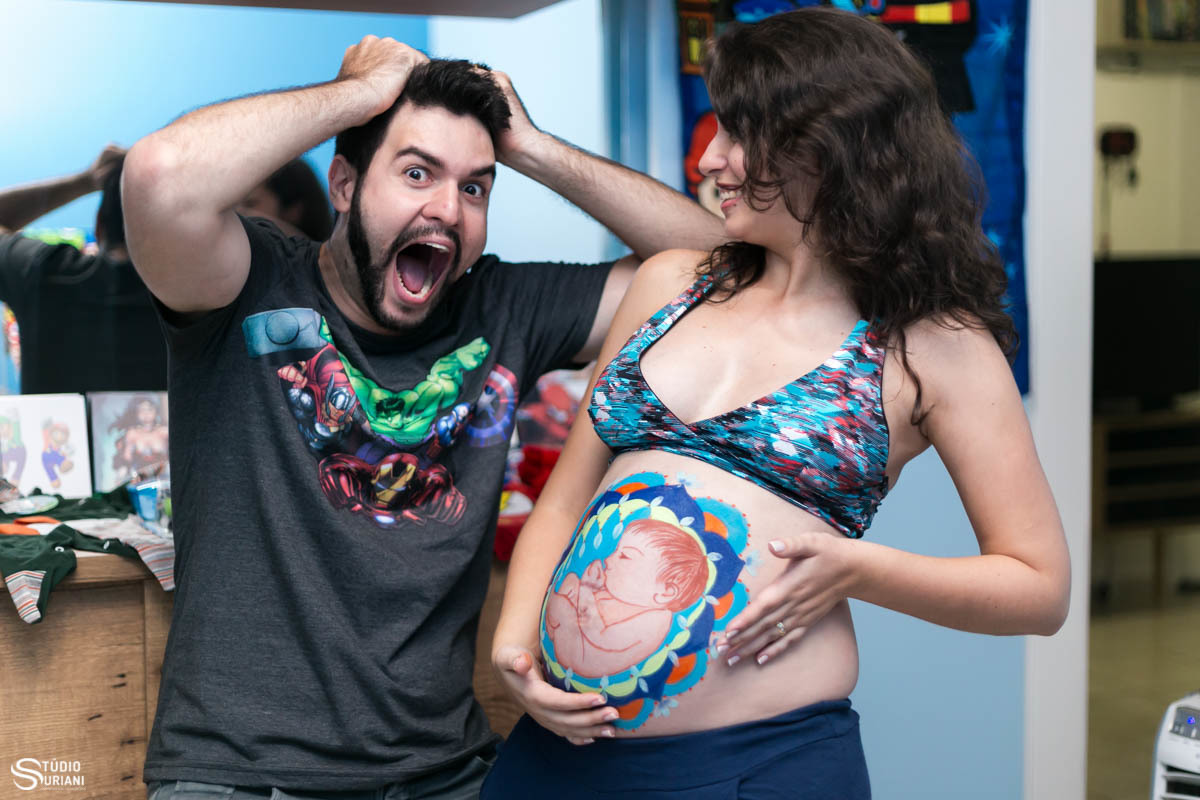 pai assustado com a gestação 