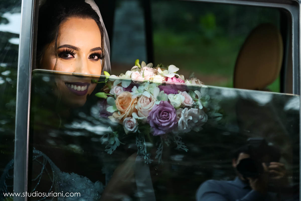 Lindo olhar da noiva Vanessa