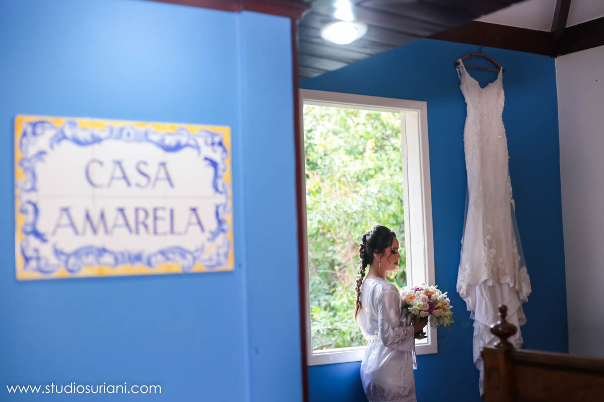 Lindo local para casar com local para os noivos fazerem making of