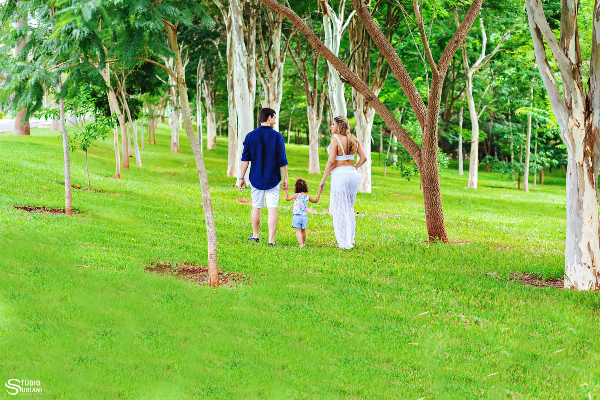 ensaio gestante com família