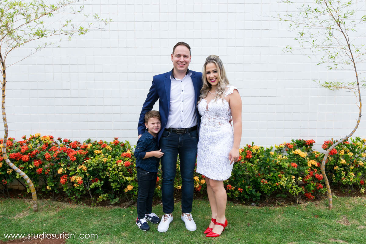 Fotos após casamento civil 