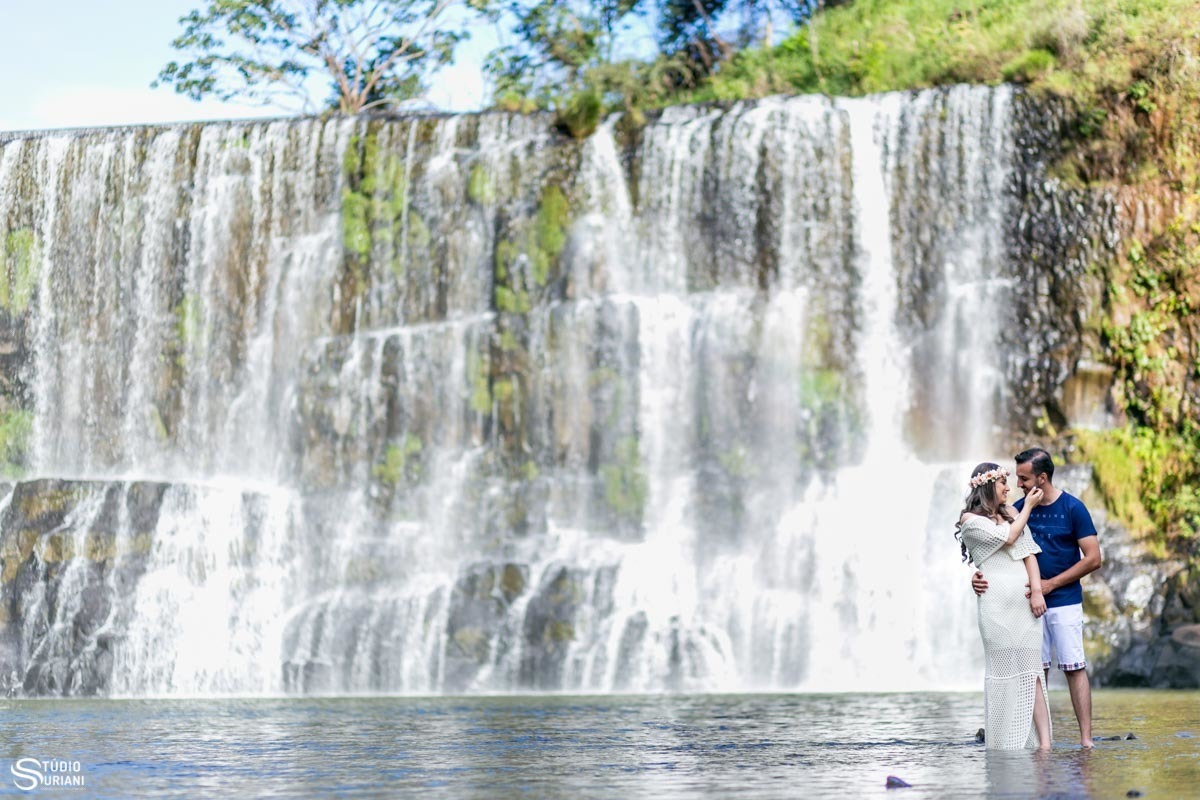 Cachoeiras em Uberlândia para fotografia de casamento 