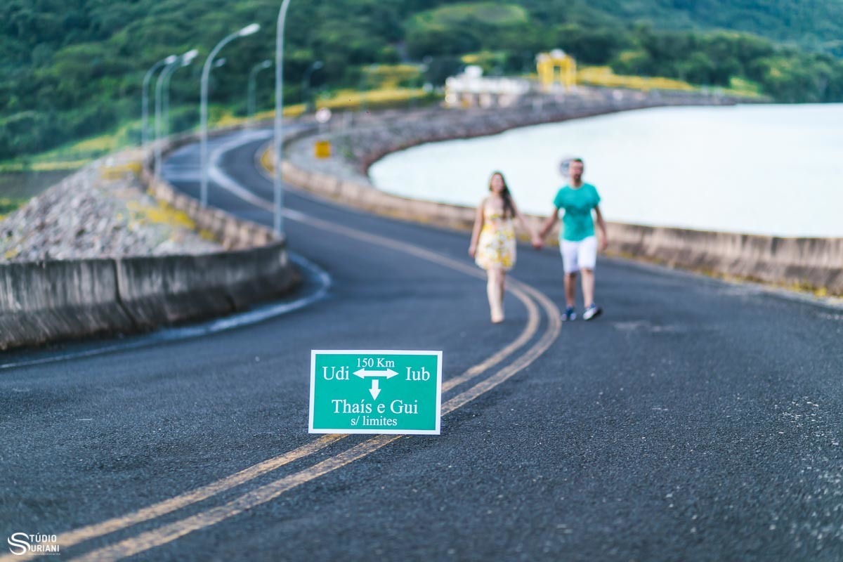 Placas de sinalização para ensaio pré - casamento 