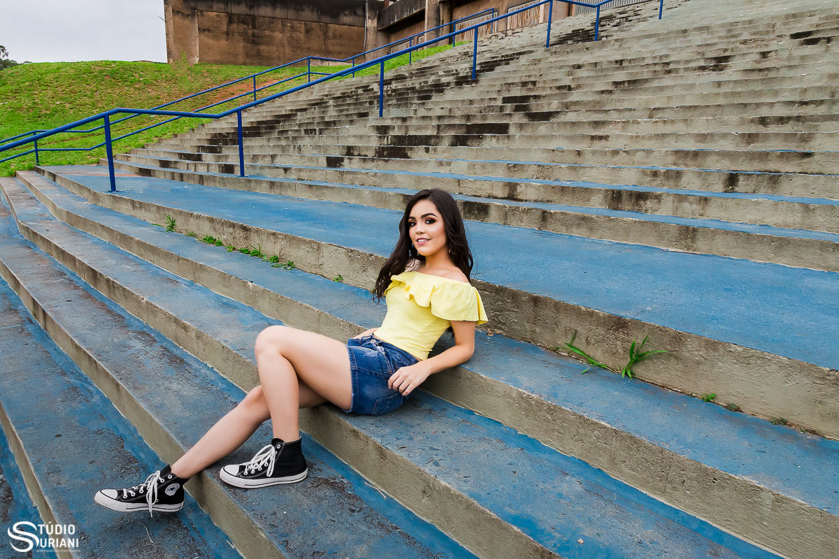 look despojado para ensaio de 15 anos em Uberlândia 