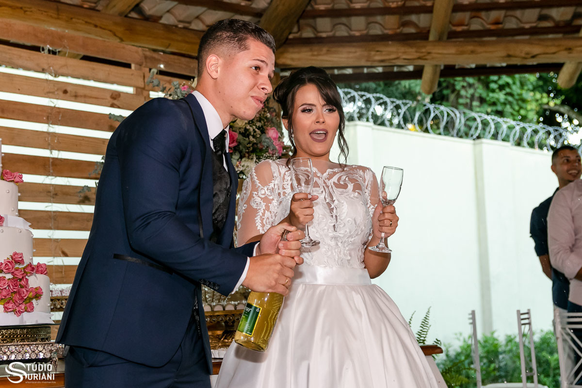 Brinde dos noivos 