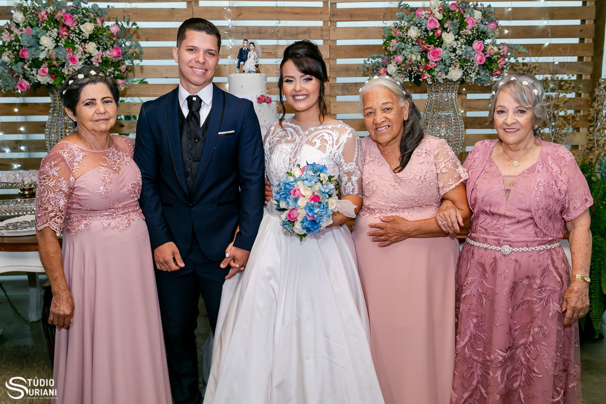 Fotografia com avós 