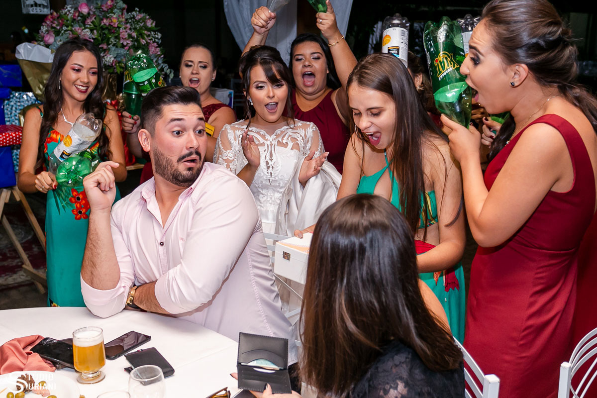 Momentos engraçados do casamento 