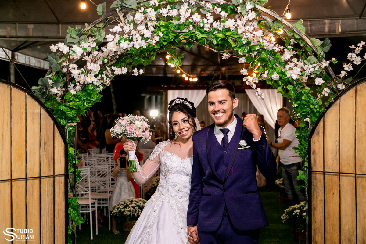 Porta para casamento ao ar livre em Uberlândia 