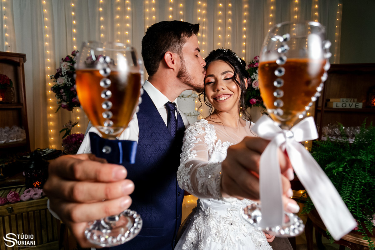 Taça personalizada para casamento em uberlândia 