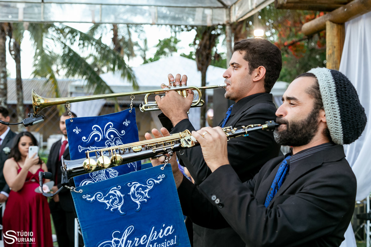 Arrepia musical e musicais para casamento em Uberlândia 