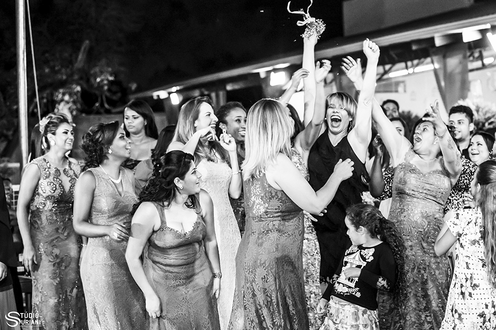 Pagando o buque no casamento em uberlandia