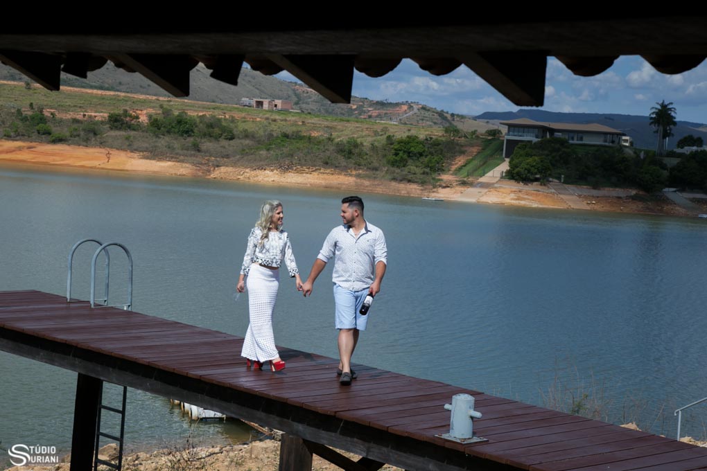 casal sai de uberlandia para fazer sessão de fotos antes do casamento em capitólio