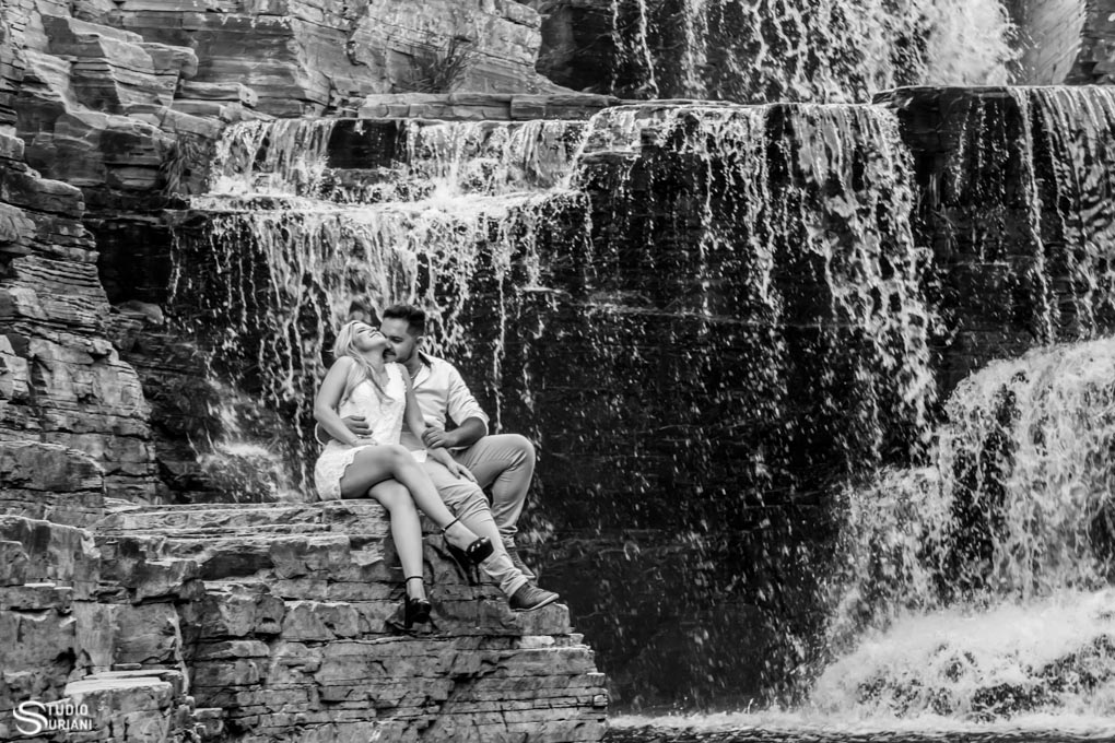 Ensaio fotoráfico em cachoeira