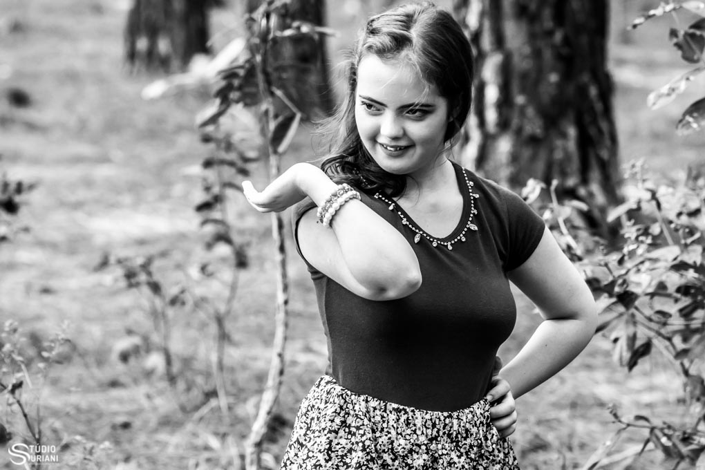 ensaio fotográfico debutante izabela na floresta do logo em uberlandi