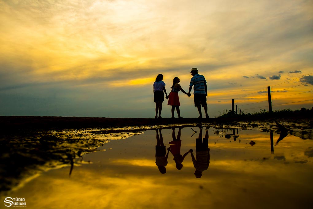 foto de família artistica e criativa