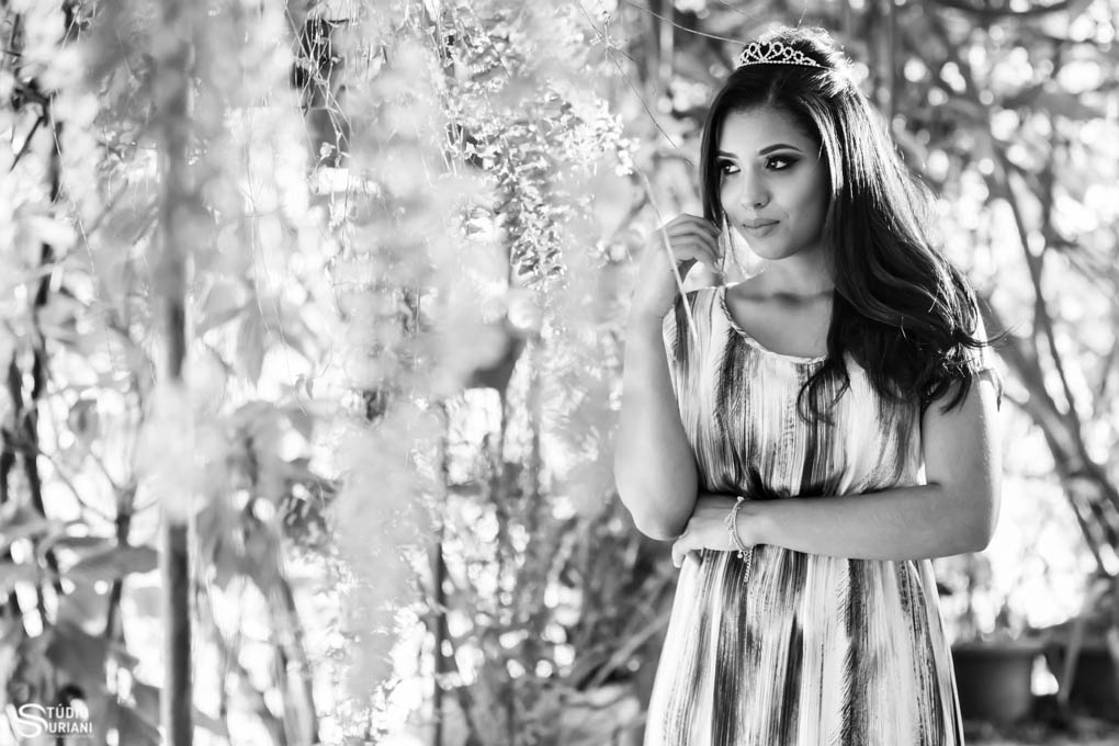 look de princesa em ensaio fotografico