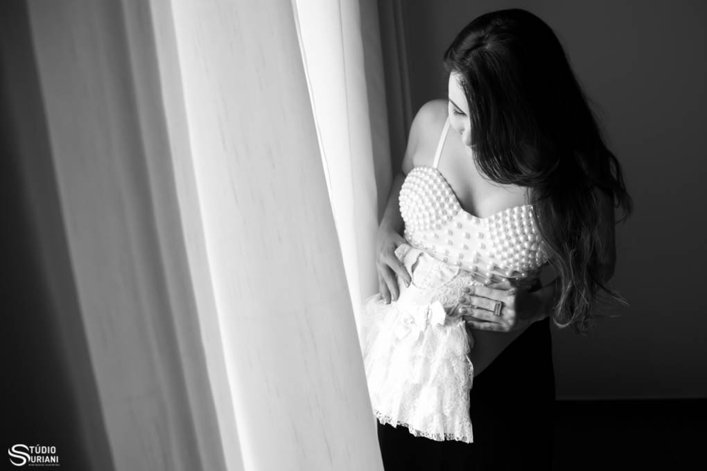 saida de maternidade no ensaio fotografico