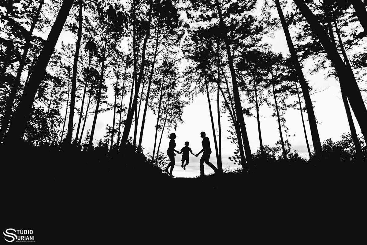 família pulando em silhueta maravilhosa do fotógrafo Rogério Suriani especialista neste tipo de fotografia