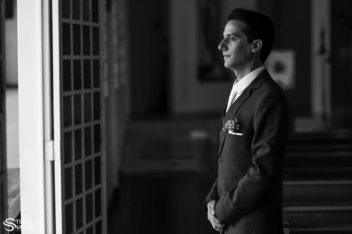 noivo após o casamento 