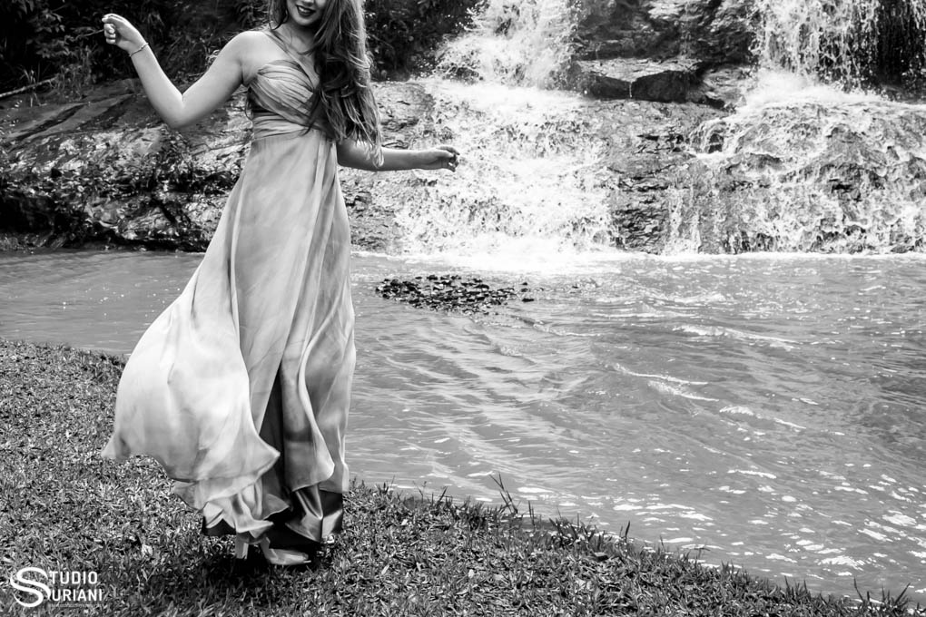 ensaio vestido voando