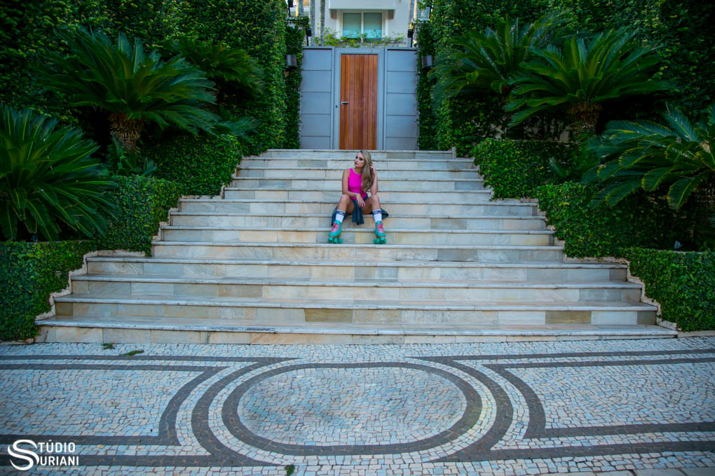 escadaria maravilhoso para ensaio fotografico
