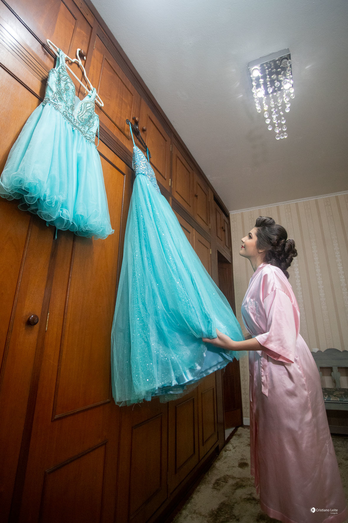 vestido da debutante