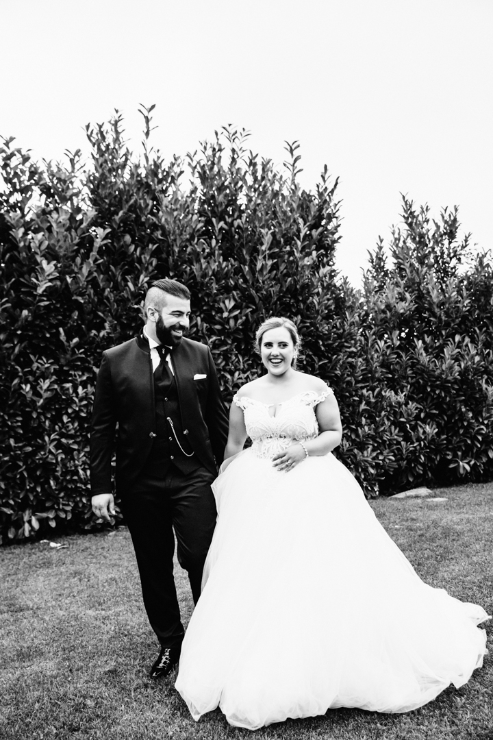 passeio na quinta, noivos a passear