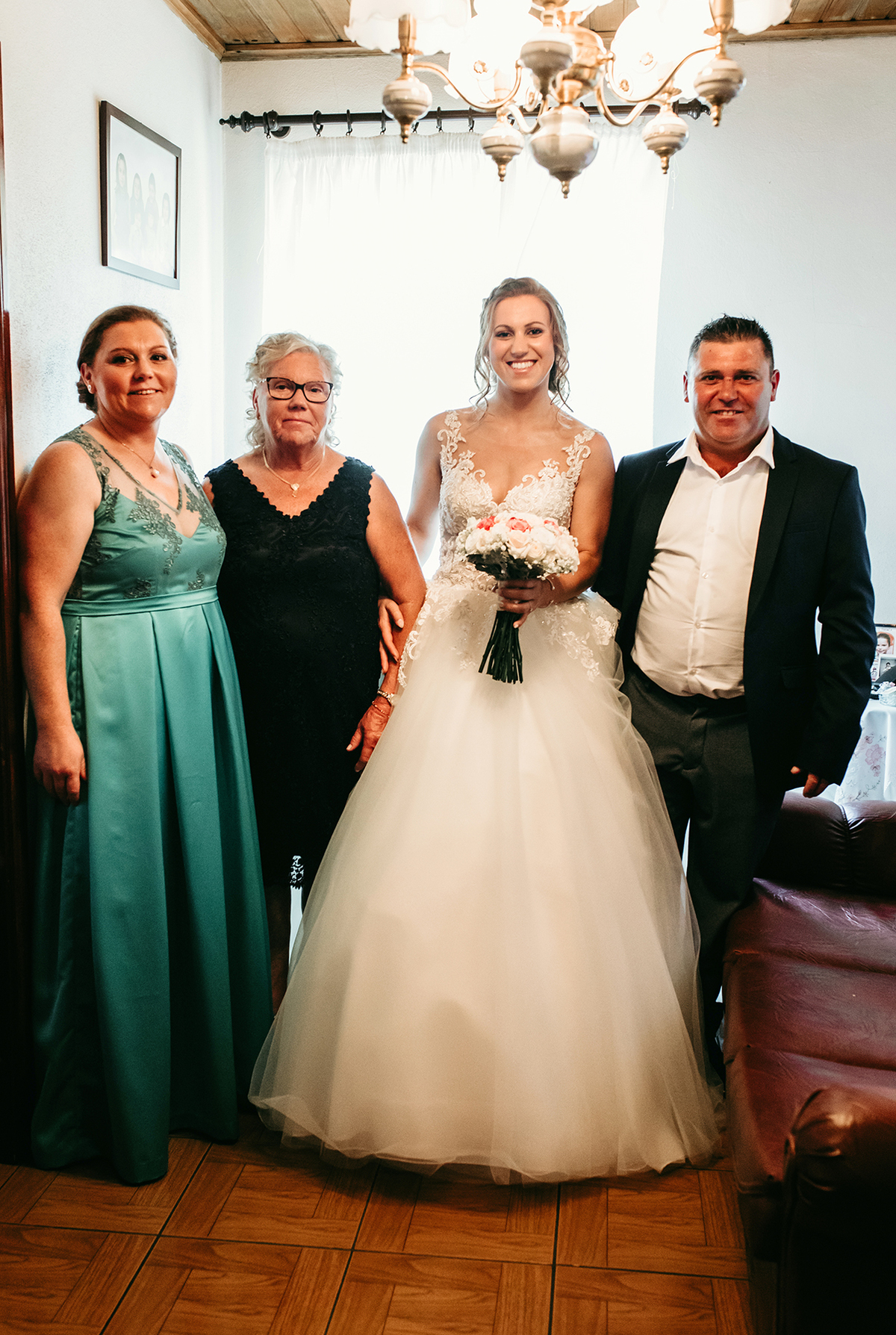 familia da noiva