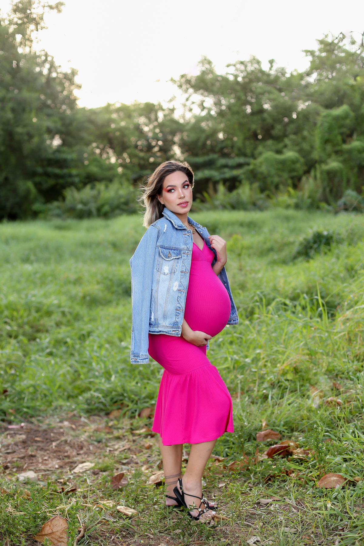 Ensaio gestante externo