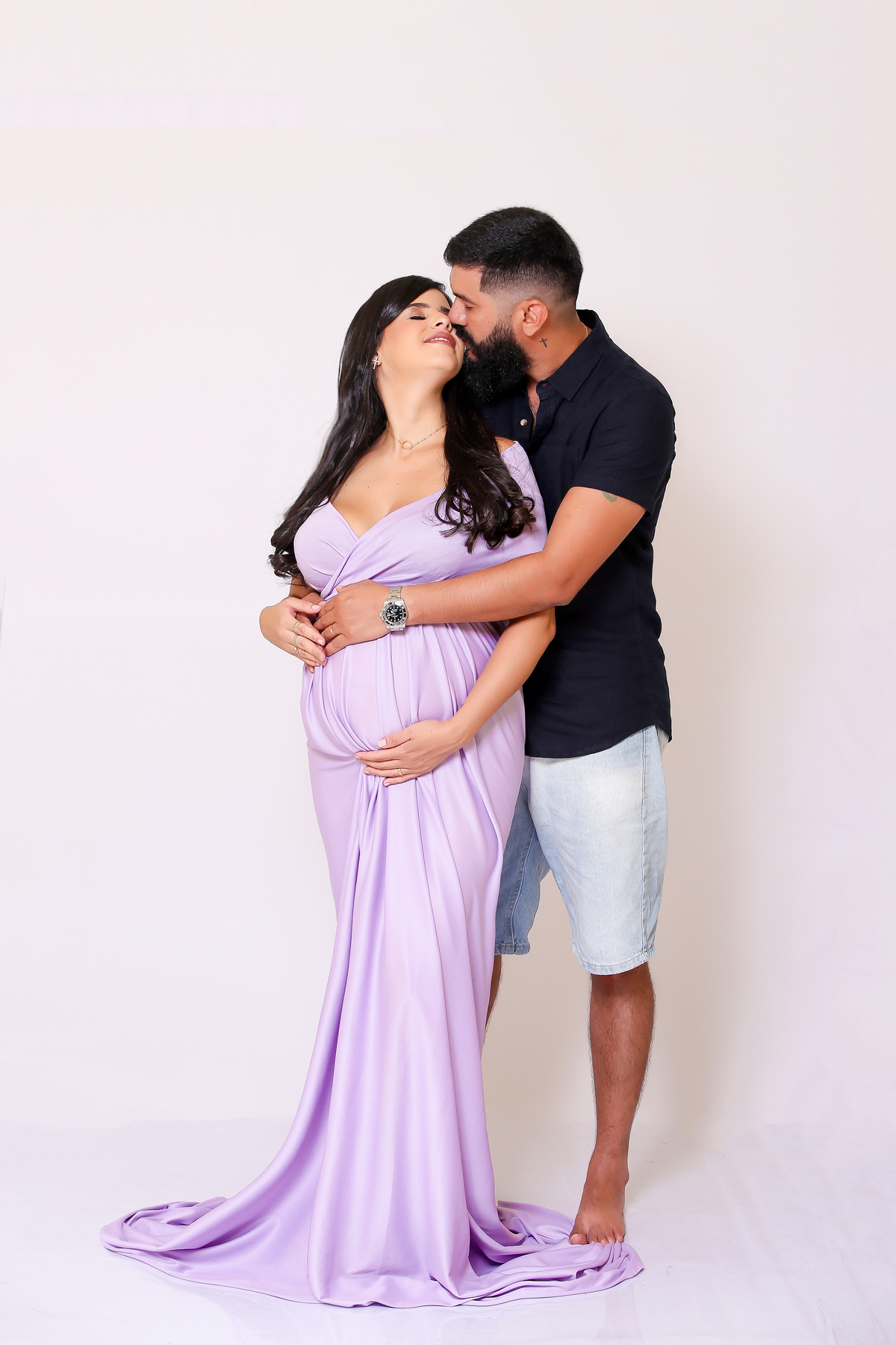 Ensaio gestante em studio