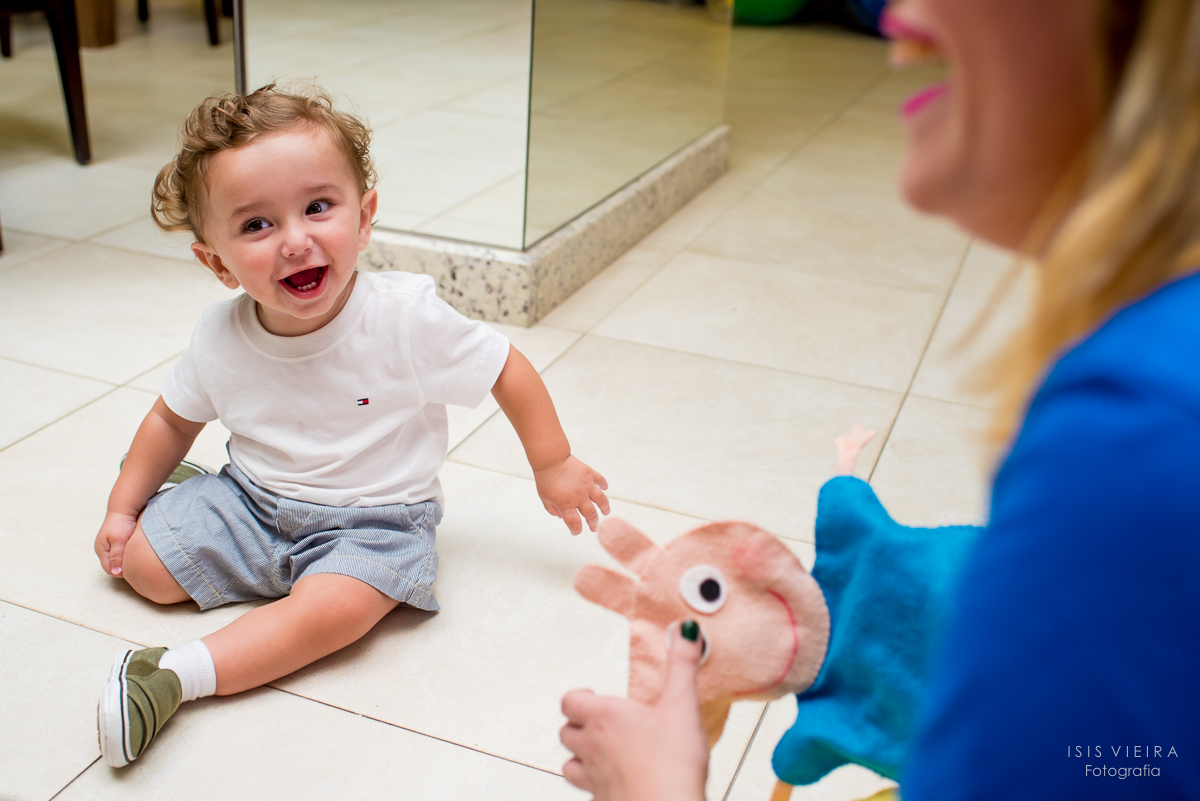 na sua festinha de 1 ano que teve decoração de miss festas Pietro curtiu bastante com as animadoras de festas infantis