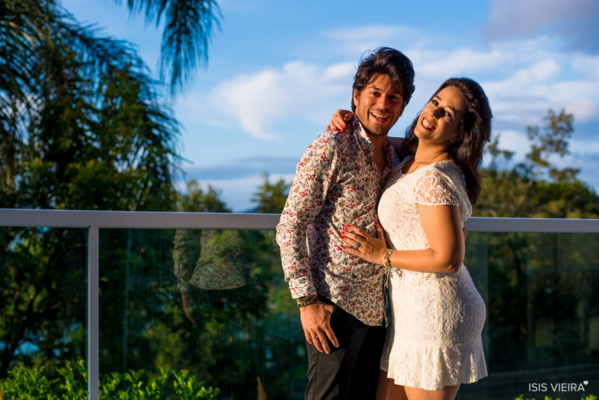roberta almeida e seu amigo em momento feliz e descontraído na comemoração do seu aniversário em florianópolis